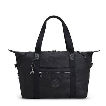 Kipling Art Medium Mode Tote Tassen Zwart | BE 1764WN